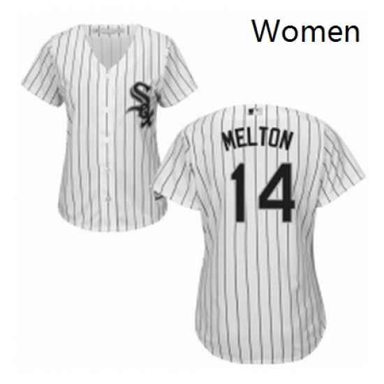 Womens Majestic Chicago White Sox 14 Bill Melton Replica White Home Cool Base MLB Jersey